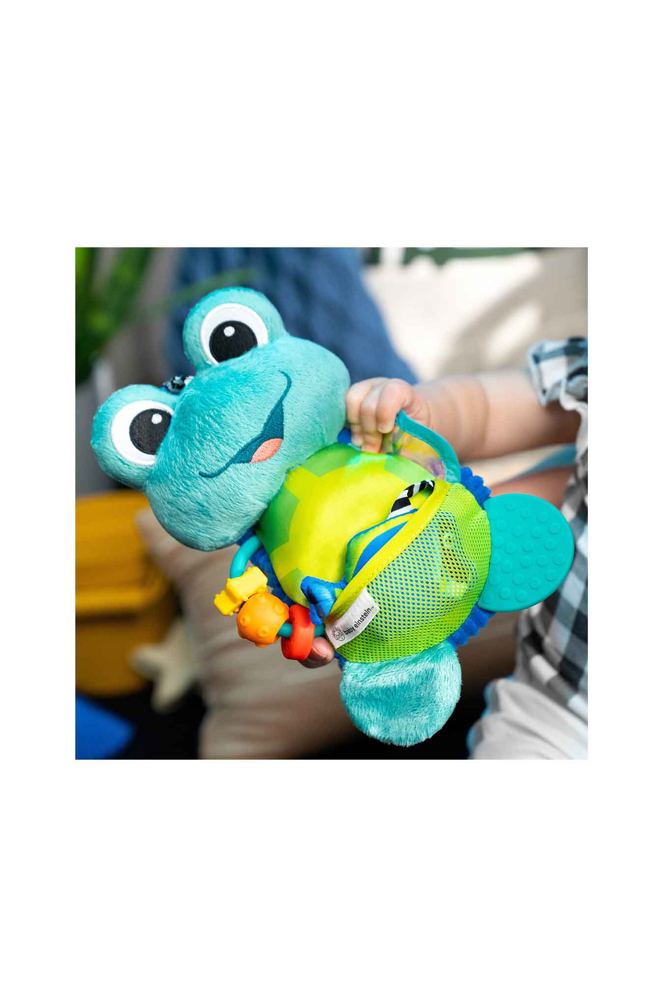 baby einstein ocean explorers neptunes sensory sidekick activity plush toy