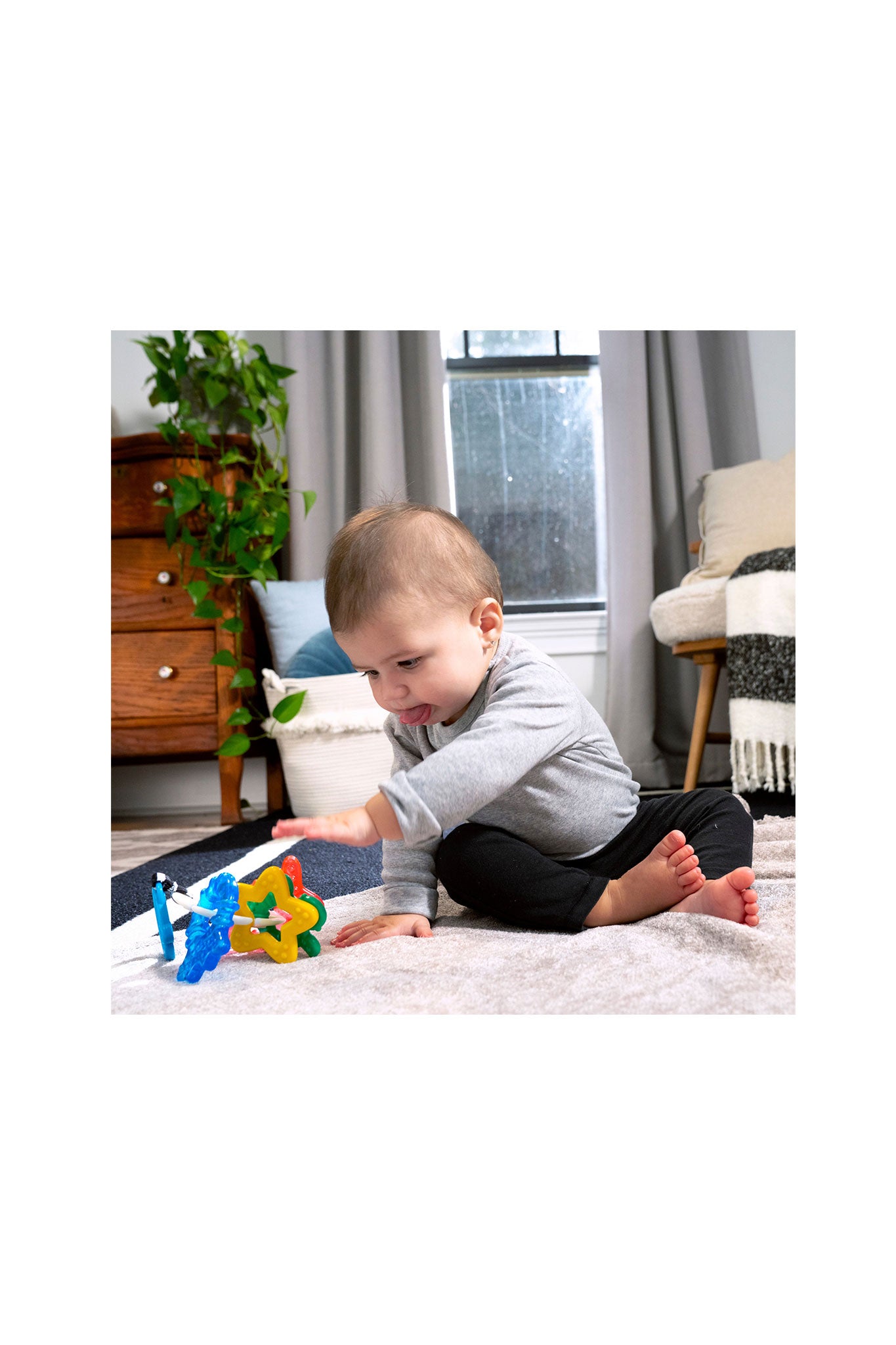 baby einstein ocean explorers sea of sensory teether toy bpa free