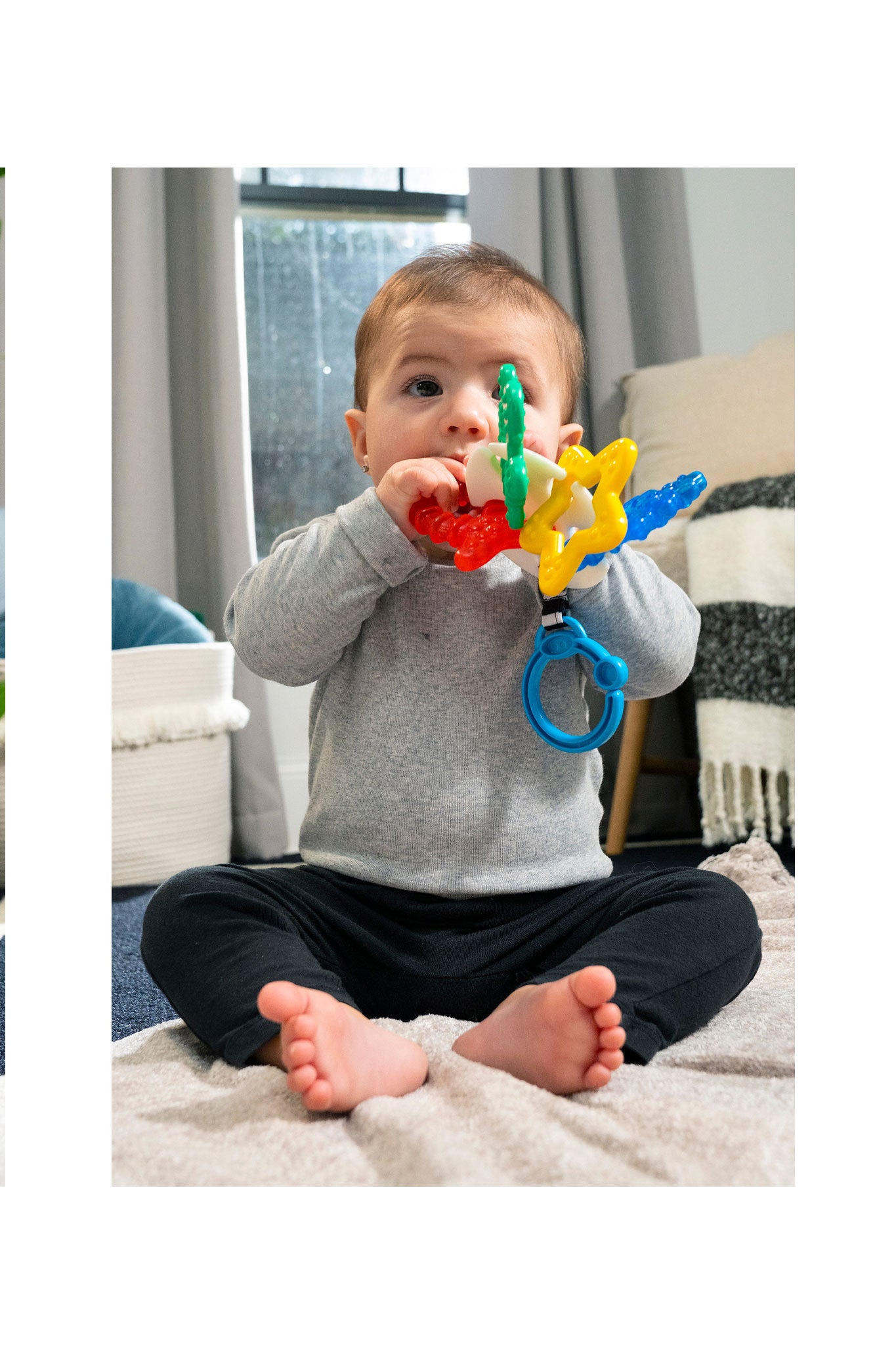 baby einstein ocean explorers sea of sensory teether toy bpa free
