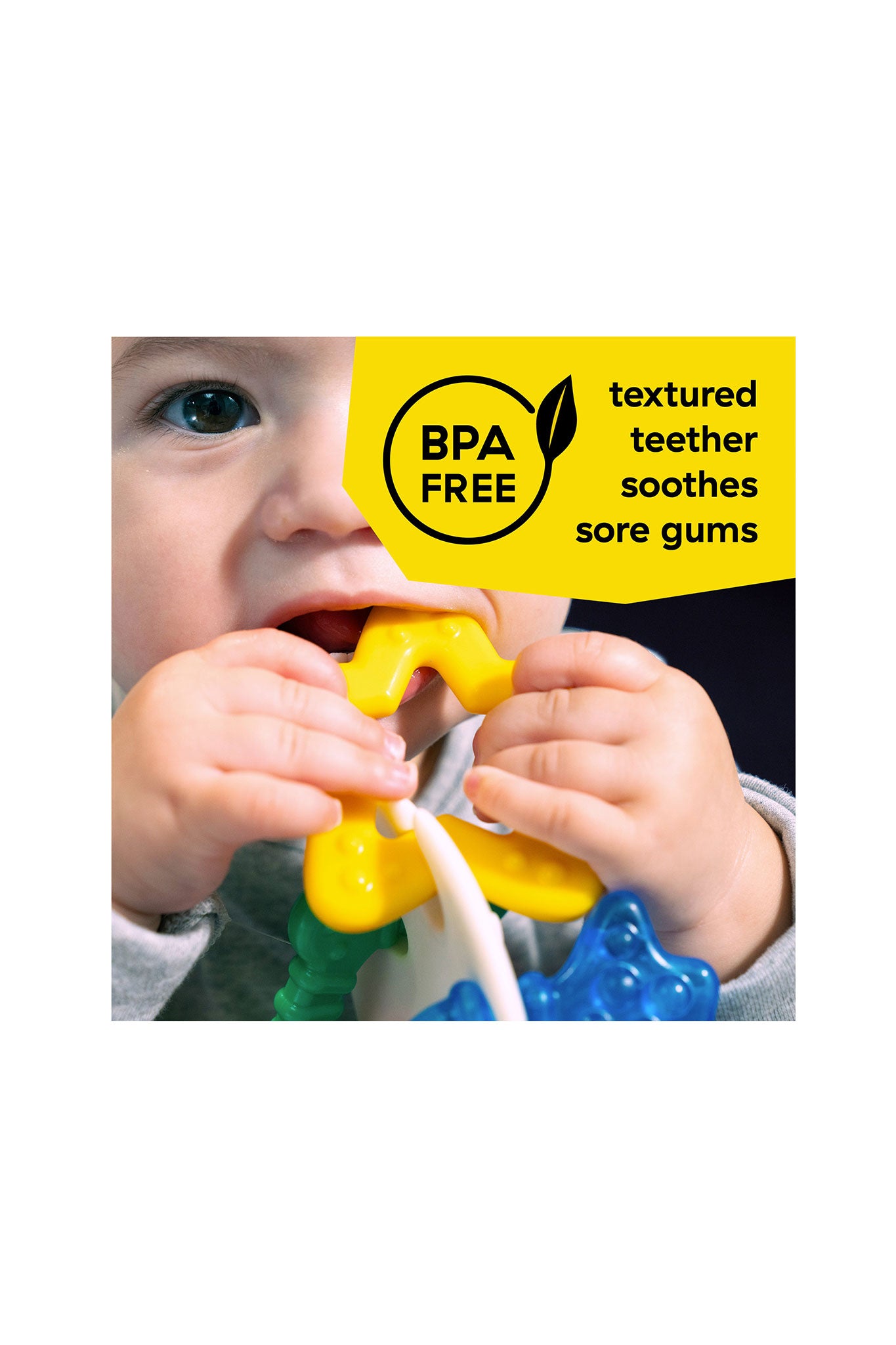 baby einstein ocean explorers sea of sensory teether toy bpa free
