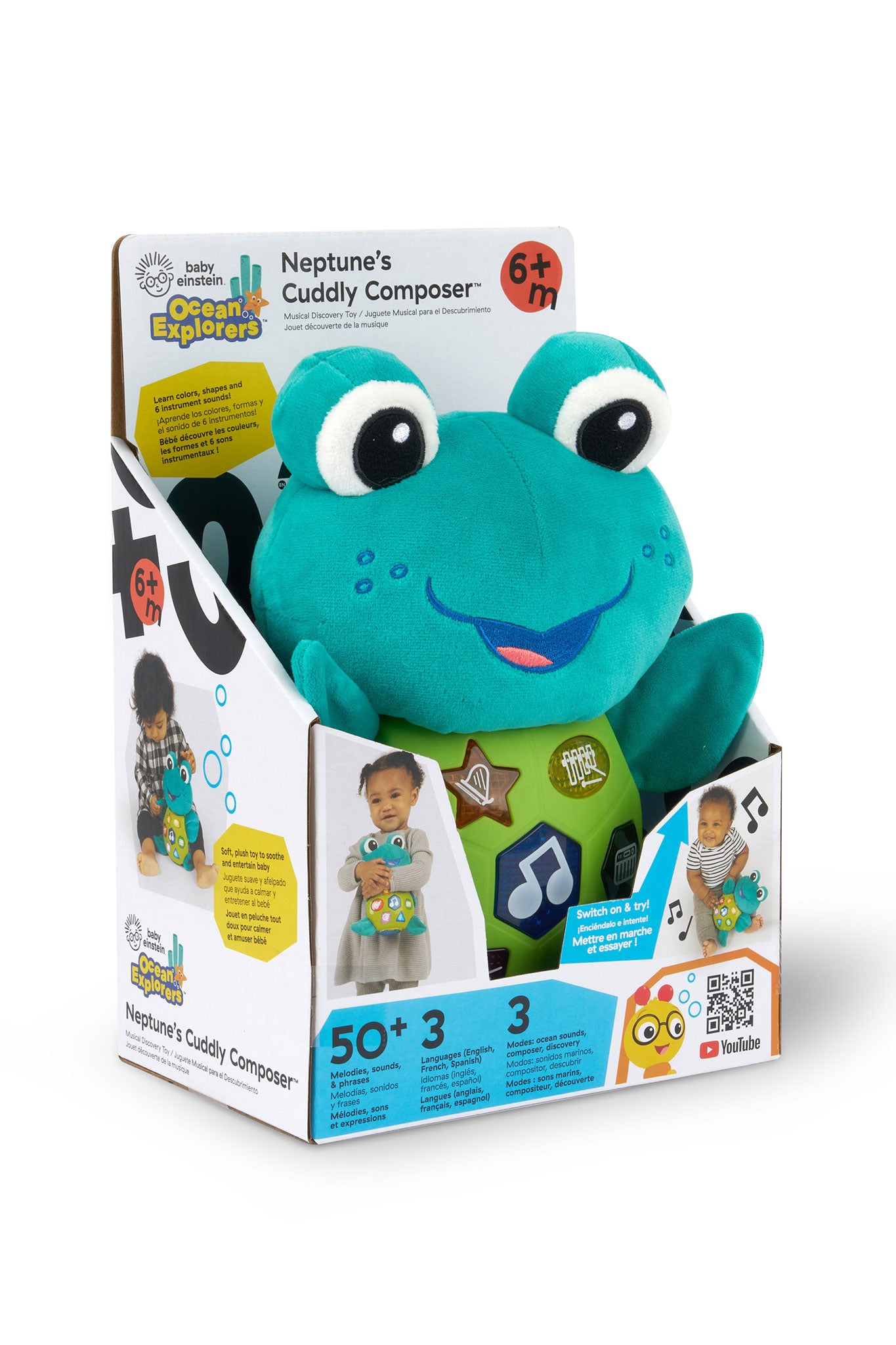 baby einstein ocean explorers neptunes cuddly composer musical discovery toy