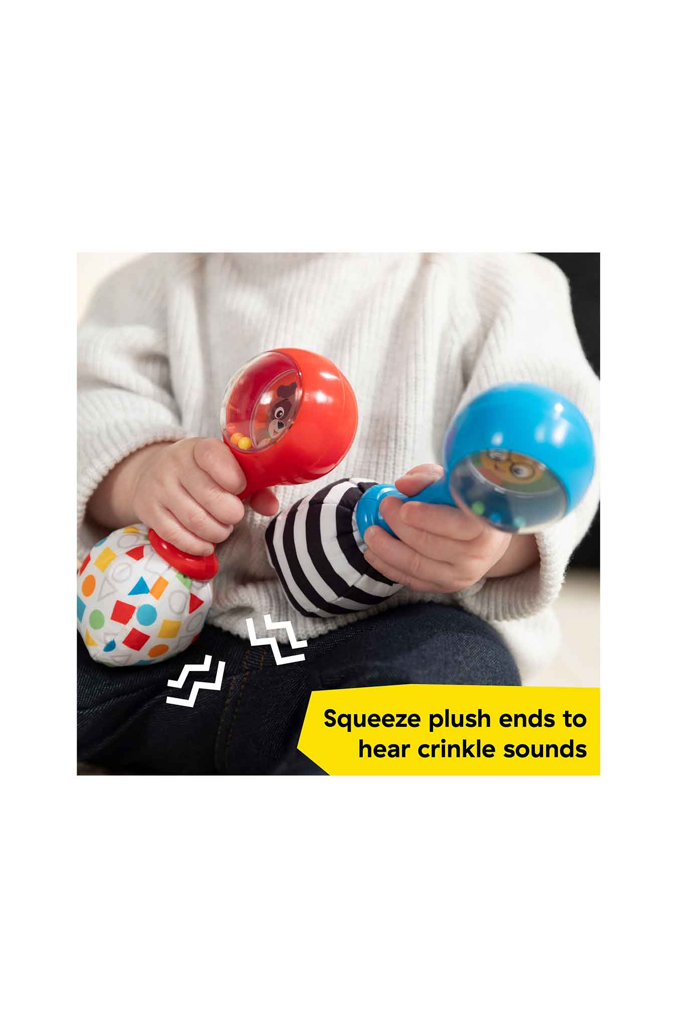 baby einstein shake & groov toy maracas