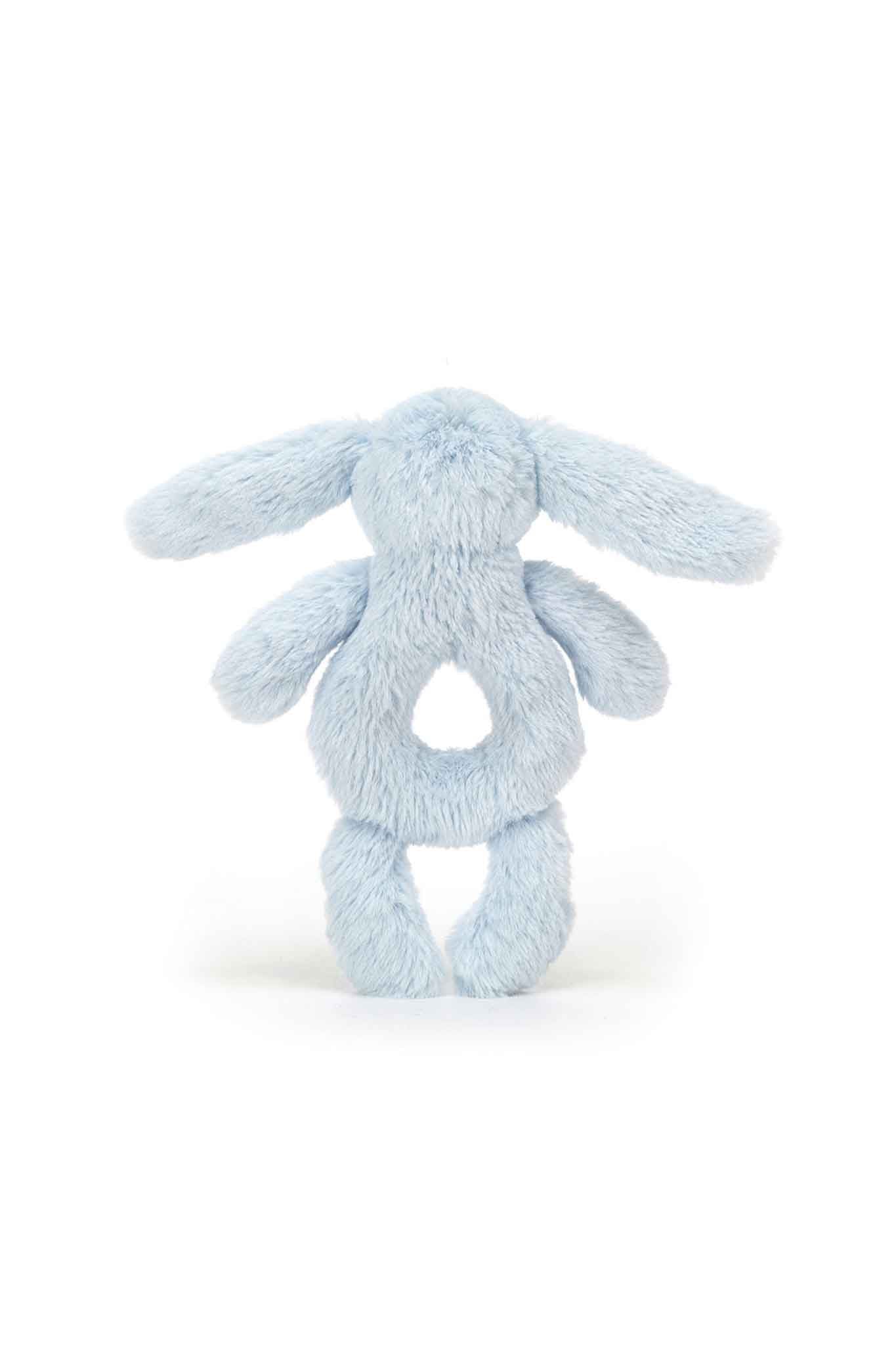 jellycat bashful blue bunny ring rattle