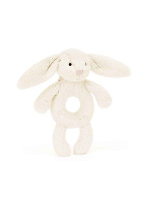 jellycat bashful bunny ring rattle cream