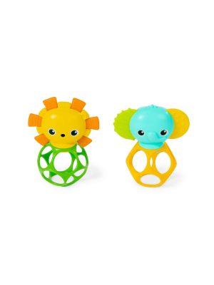 bright starts soother pals easy grasp teether toys