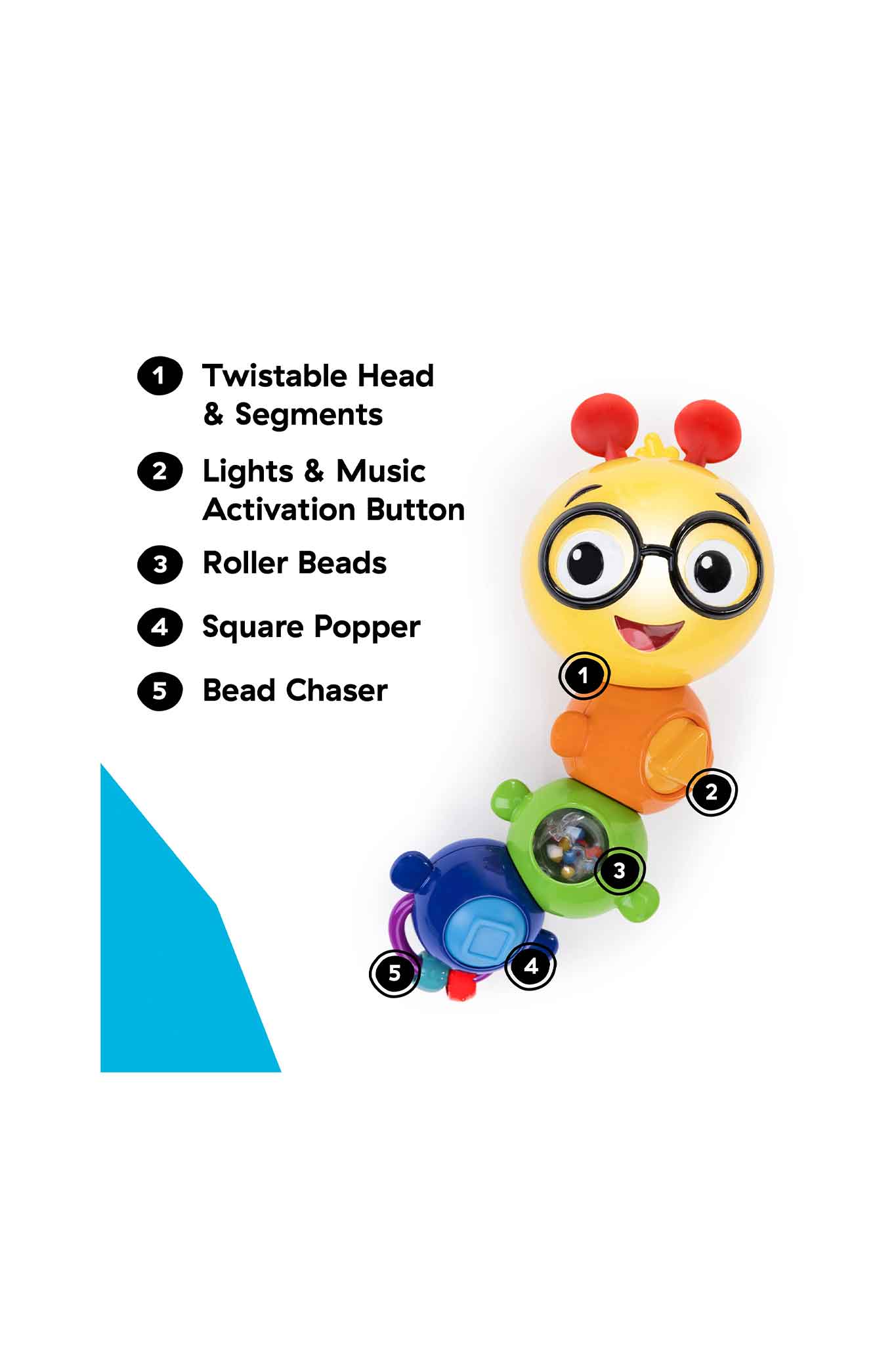 baby einstein twist a pal cal sensory toy