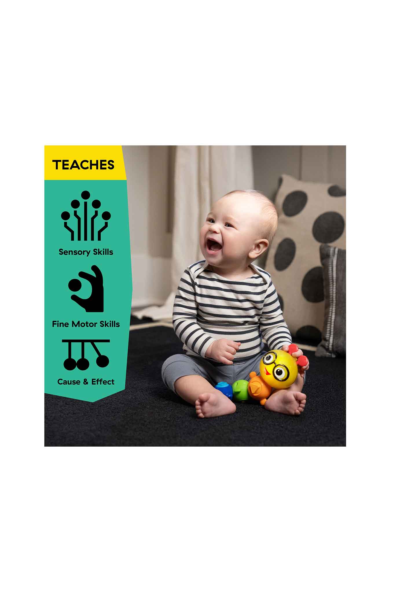 baby einstein twist a pal cal sensory toy