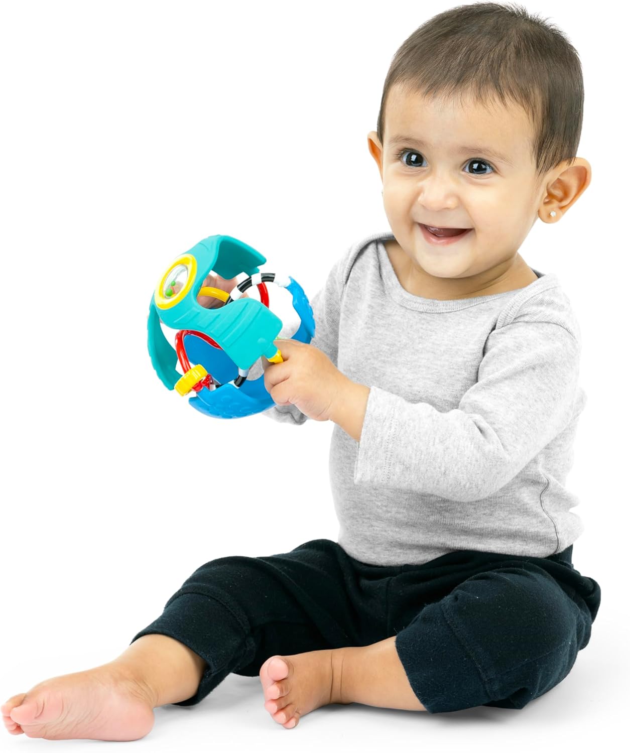 baby einstein rattle & sense sensory ball