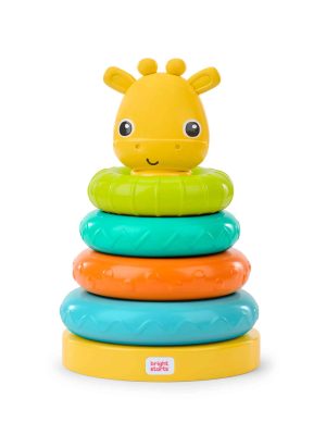 bright starts giraffe tower stacking toy
