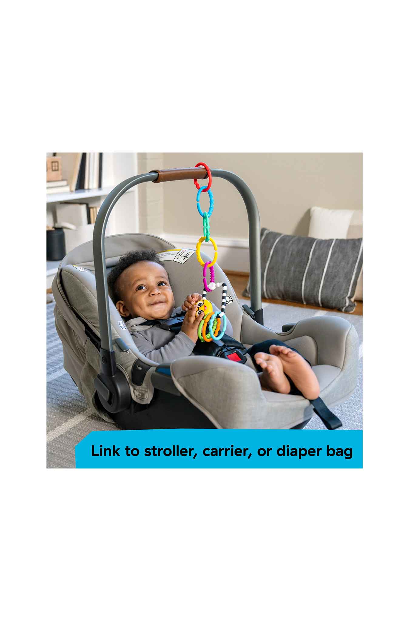 baby einstein cal's connectors sensory toy