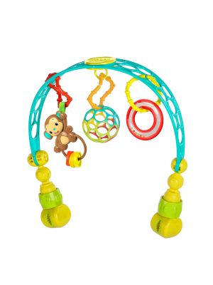 bright starts flex n go activity arch take along toy