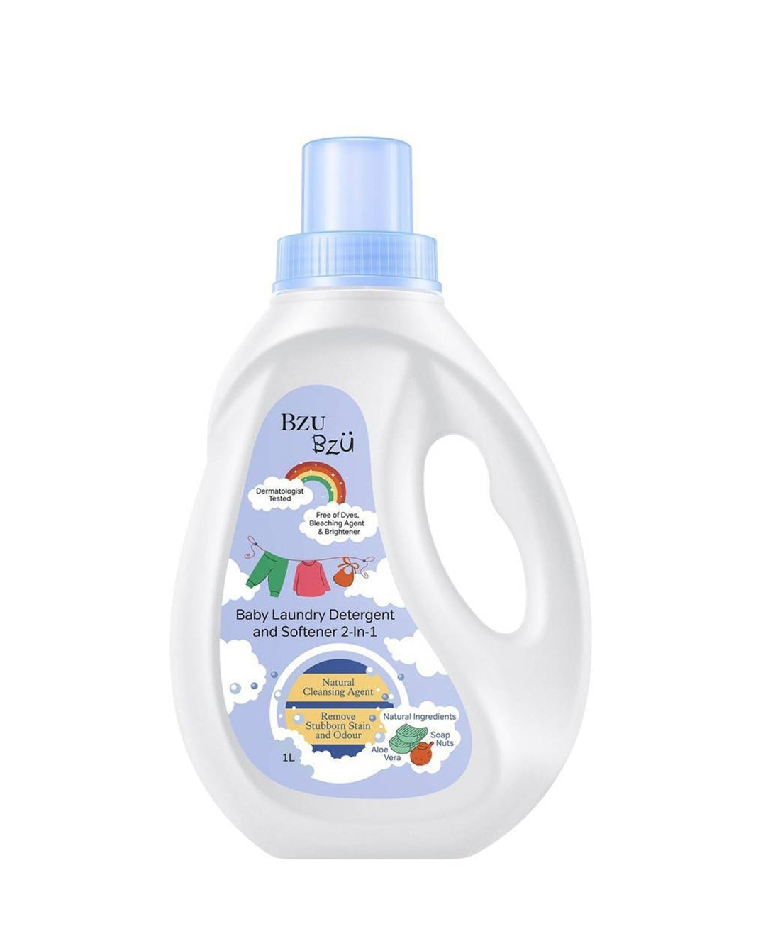 bzu bzu baby laundry & softener 2 in 1 1l