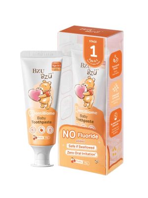 bzu bzu dentibiome baby toothpaste 50g