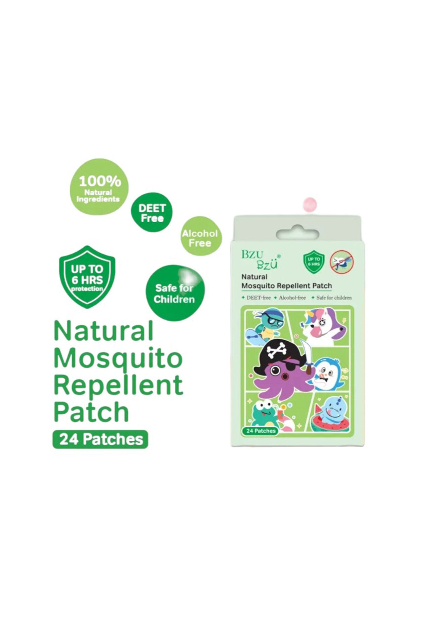 bzu bzu mosquito repellent patch