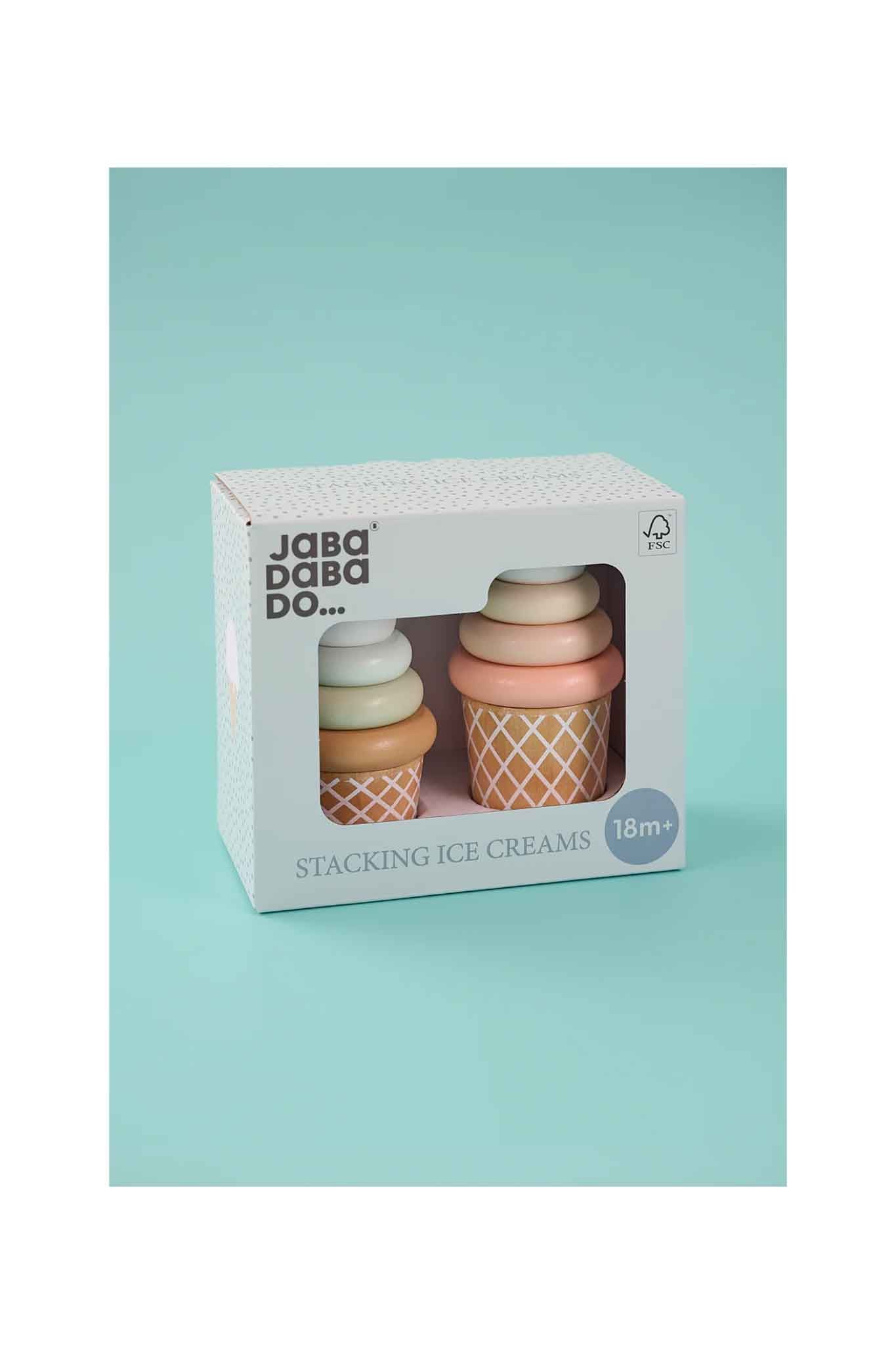 jabadabado stacking toy ice creams