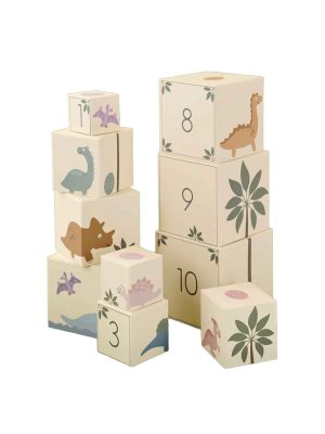 jabadabado stacking cubes dino 1 10