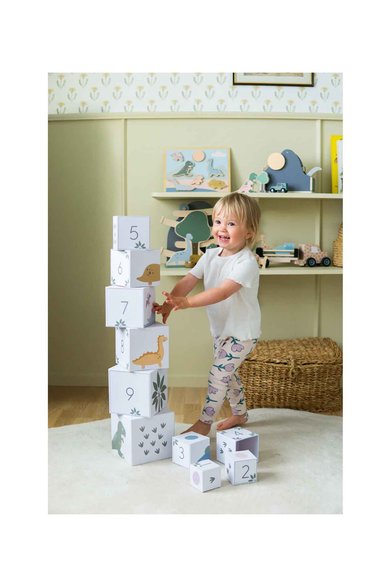 jabadabado stacking cubes dino 1 10
