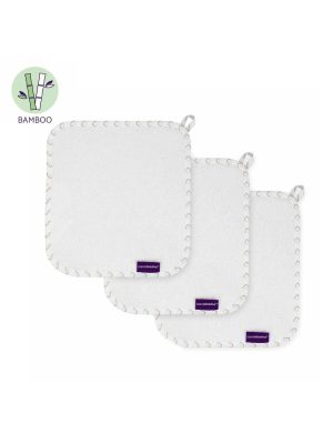 clevamama bamboo face cloth 3pk