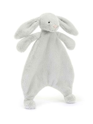 jellycat bashful bunny comforter silver