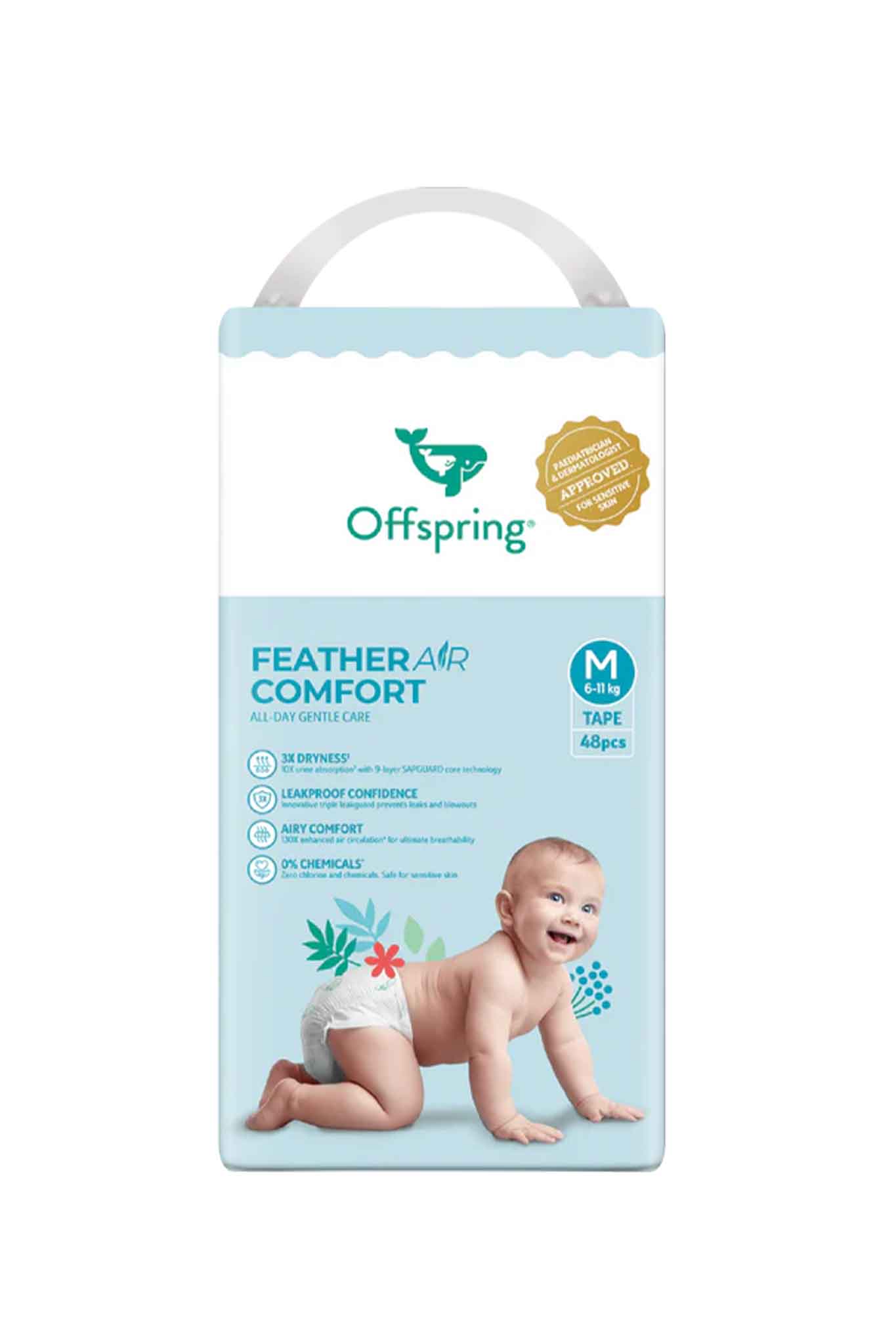 offspring featherair comfort diaper tape