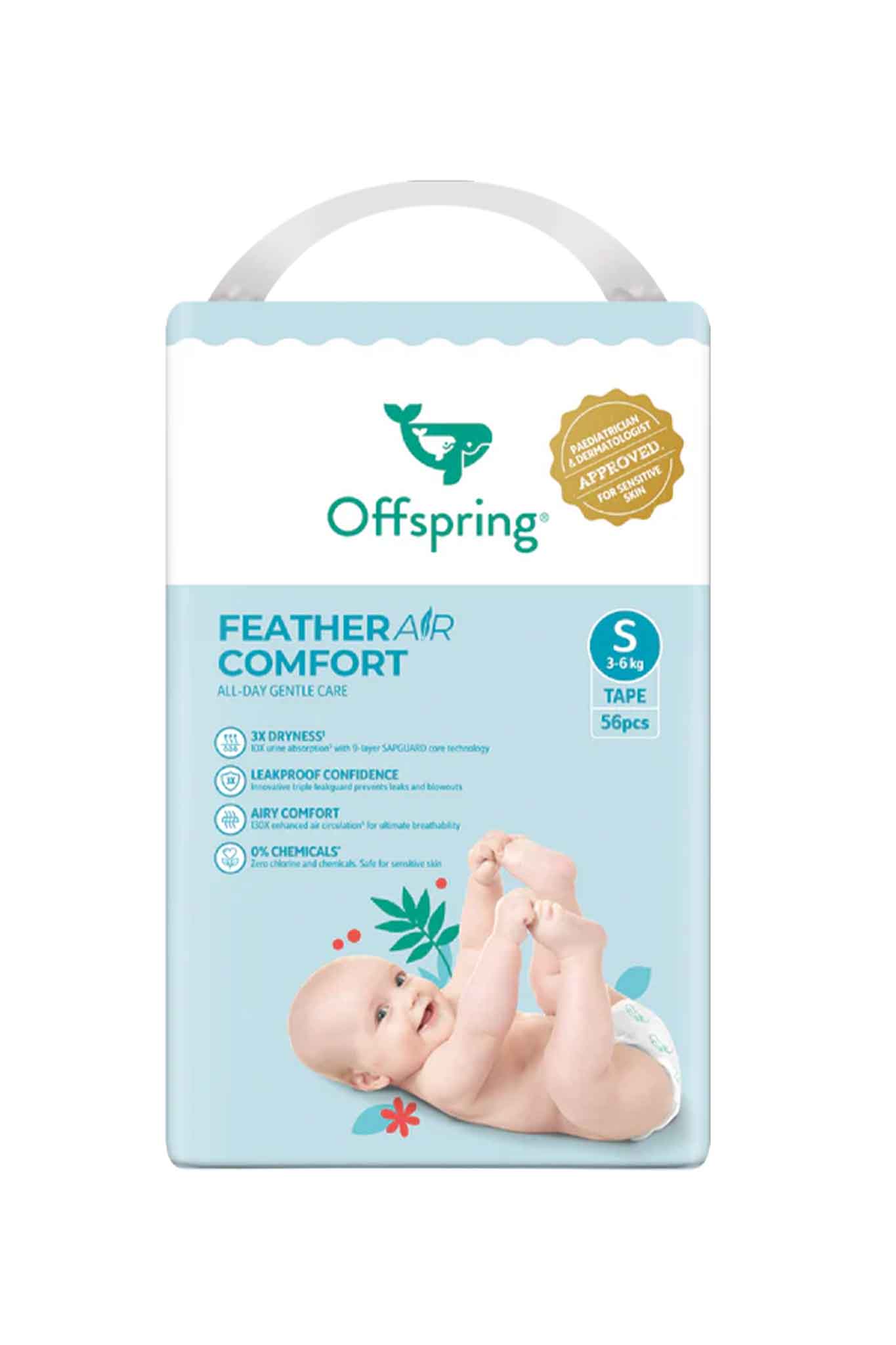 offspring featherair comfort diaper tape