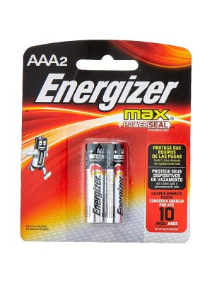 energizer max aaa 2 pc