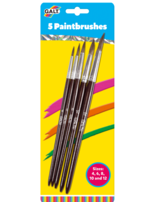 galt 5 paintbrushes