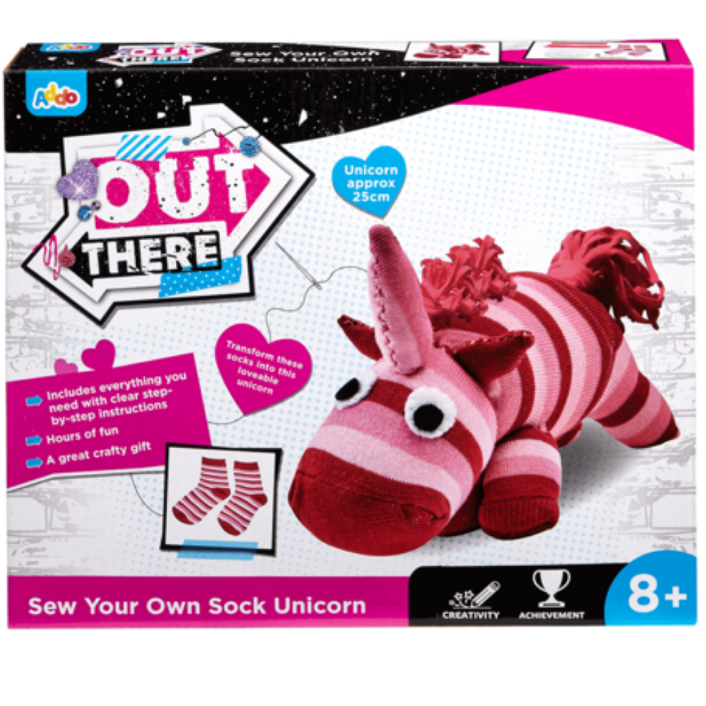 addo out there sew your own sock unicorn
