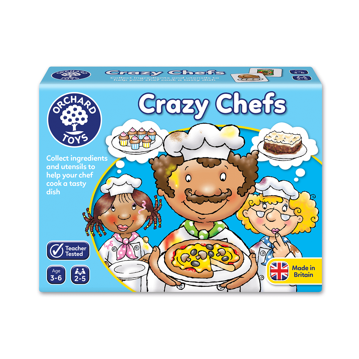 orchard toys crazy chefs game
