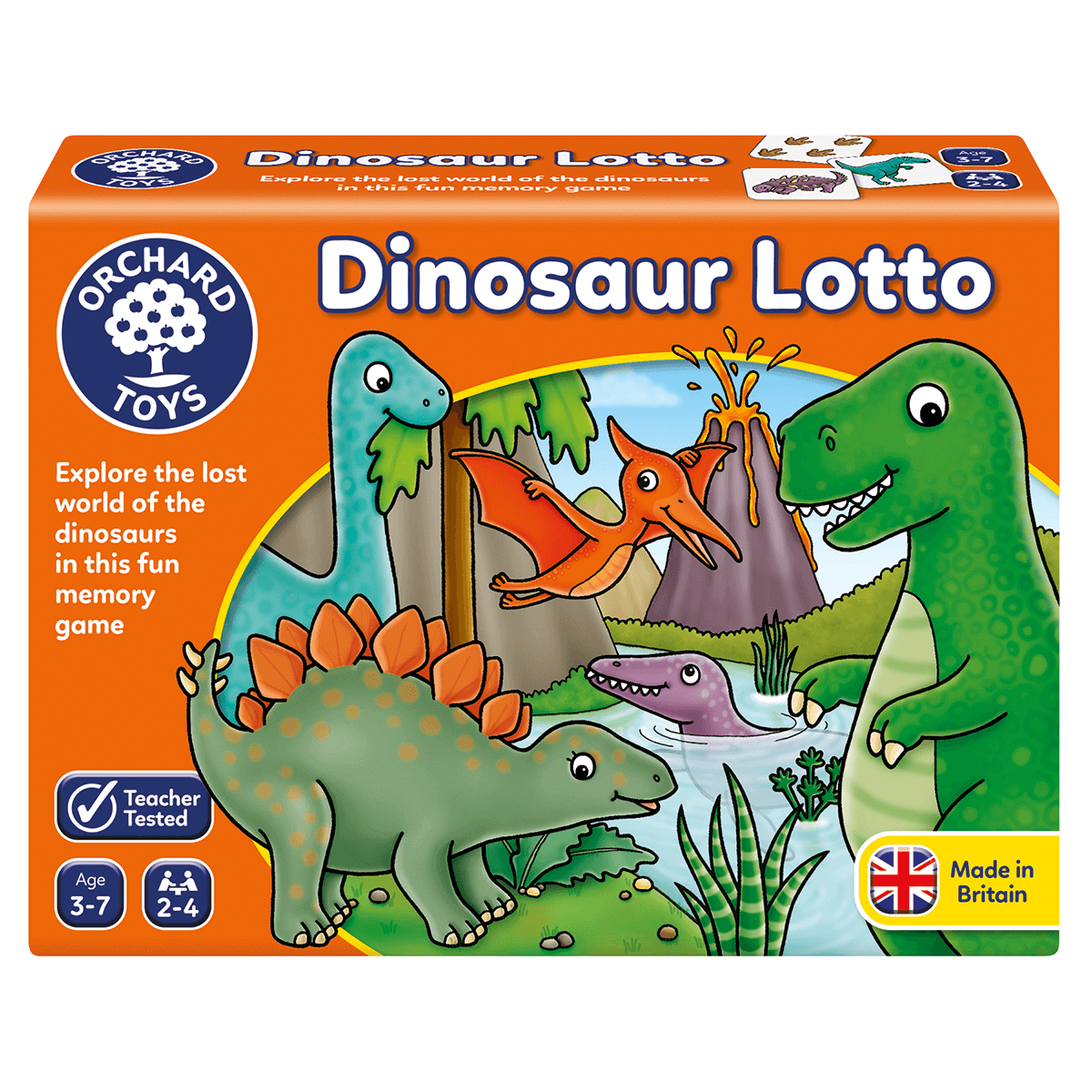 orchard toys dinosaur lotto