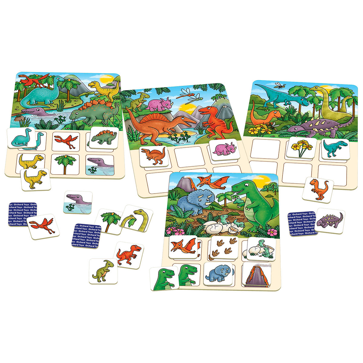 orchard toys dinosaur lotto