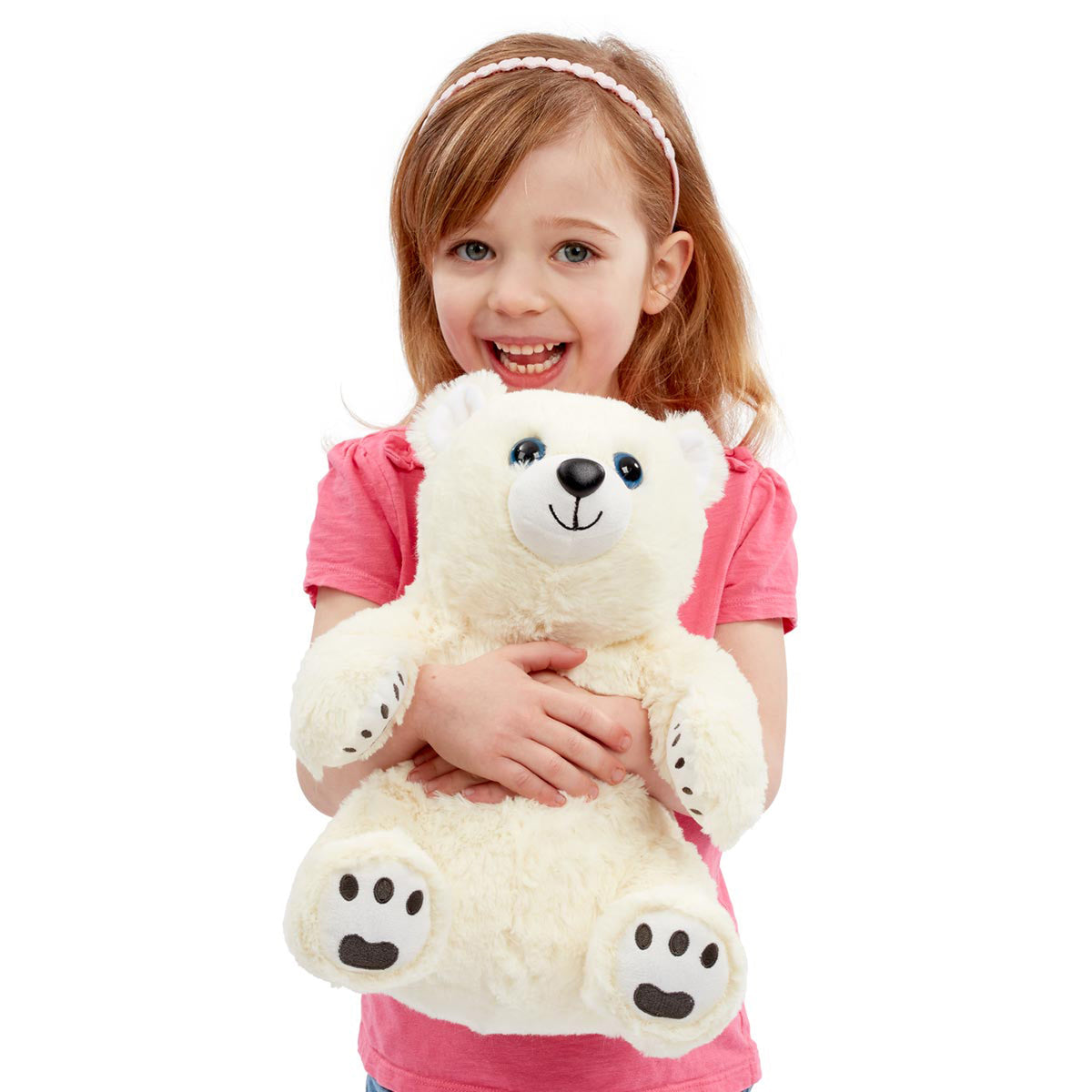 addo snuggle buddies 32cm endangered animals polar bear