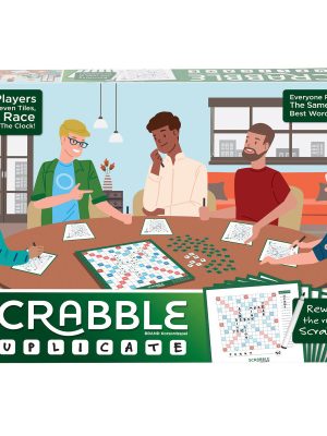mattel games scrabble duplicate