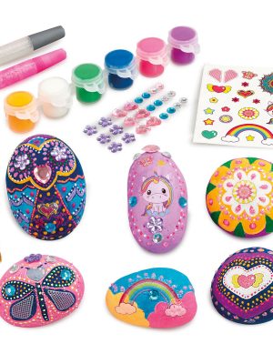 addo out to impress pebble painting neon