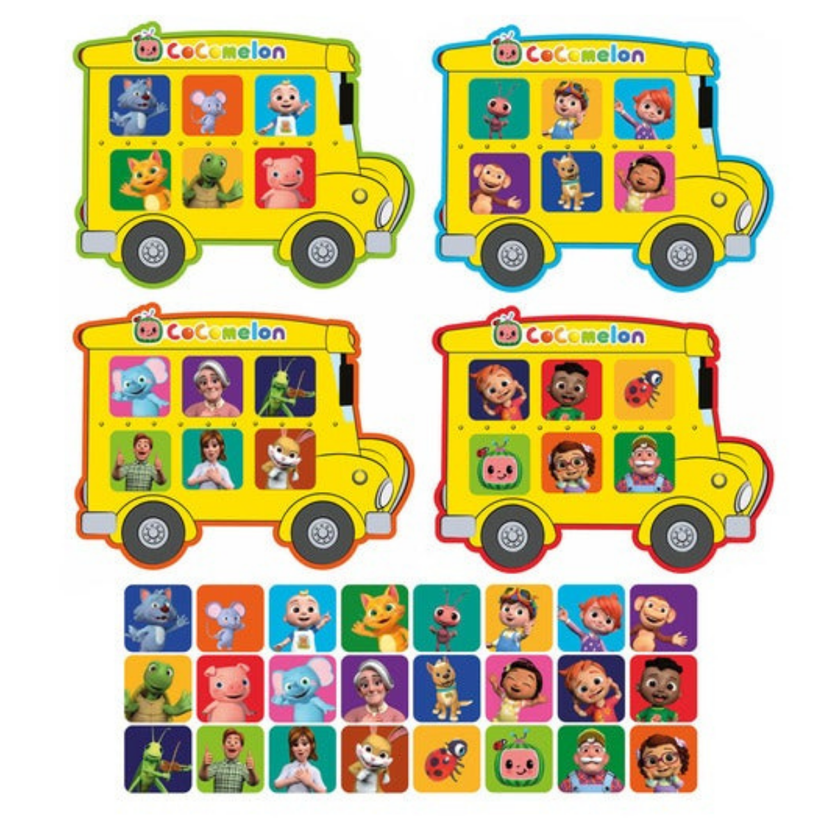 cocomelon school bus bingo game
