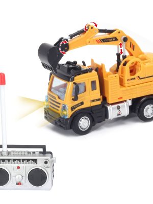 wj tech remote control 1:64 digger truck