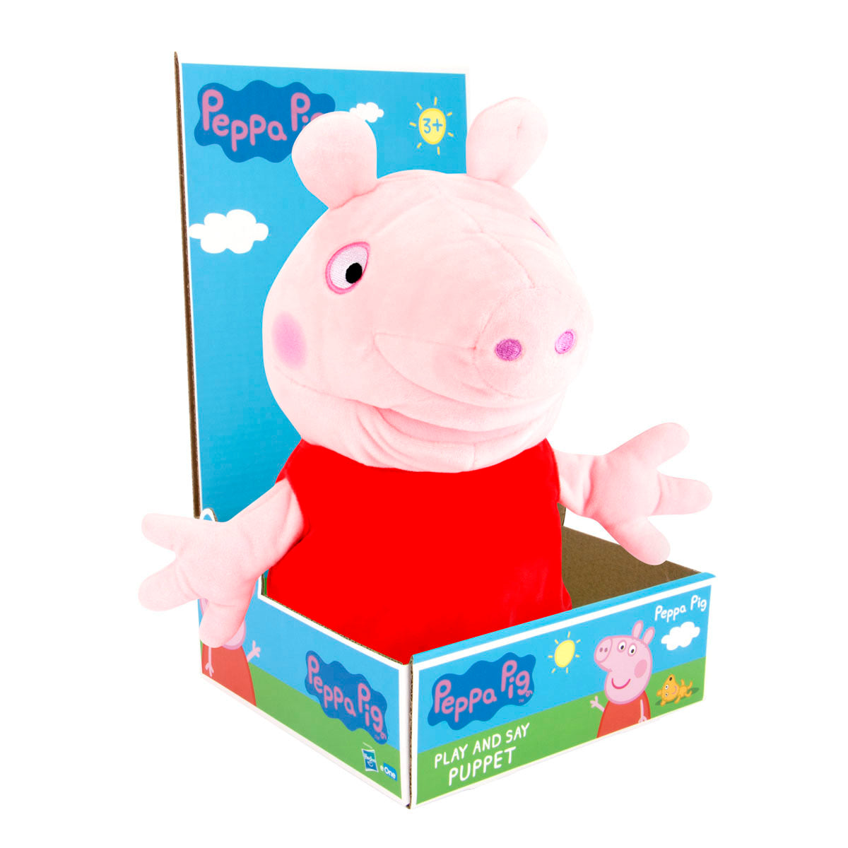 centum books peppa pig play & say hand puppet