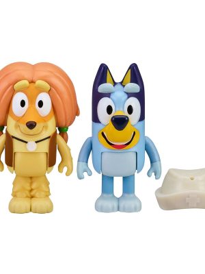 bluey & indy figure 2 packs doctor