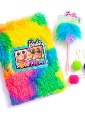 rms barbie fluffy diary set