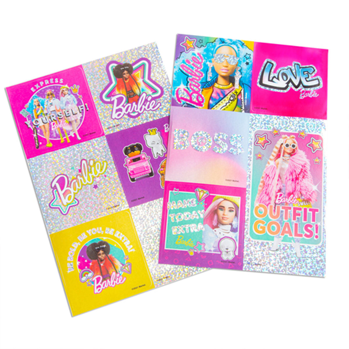 rms barbie fluffy diary set