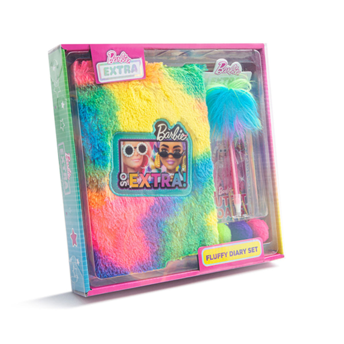 rms barbie fluffy diary set
