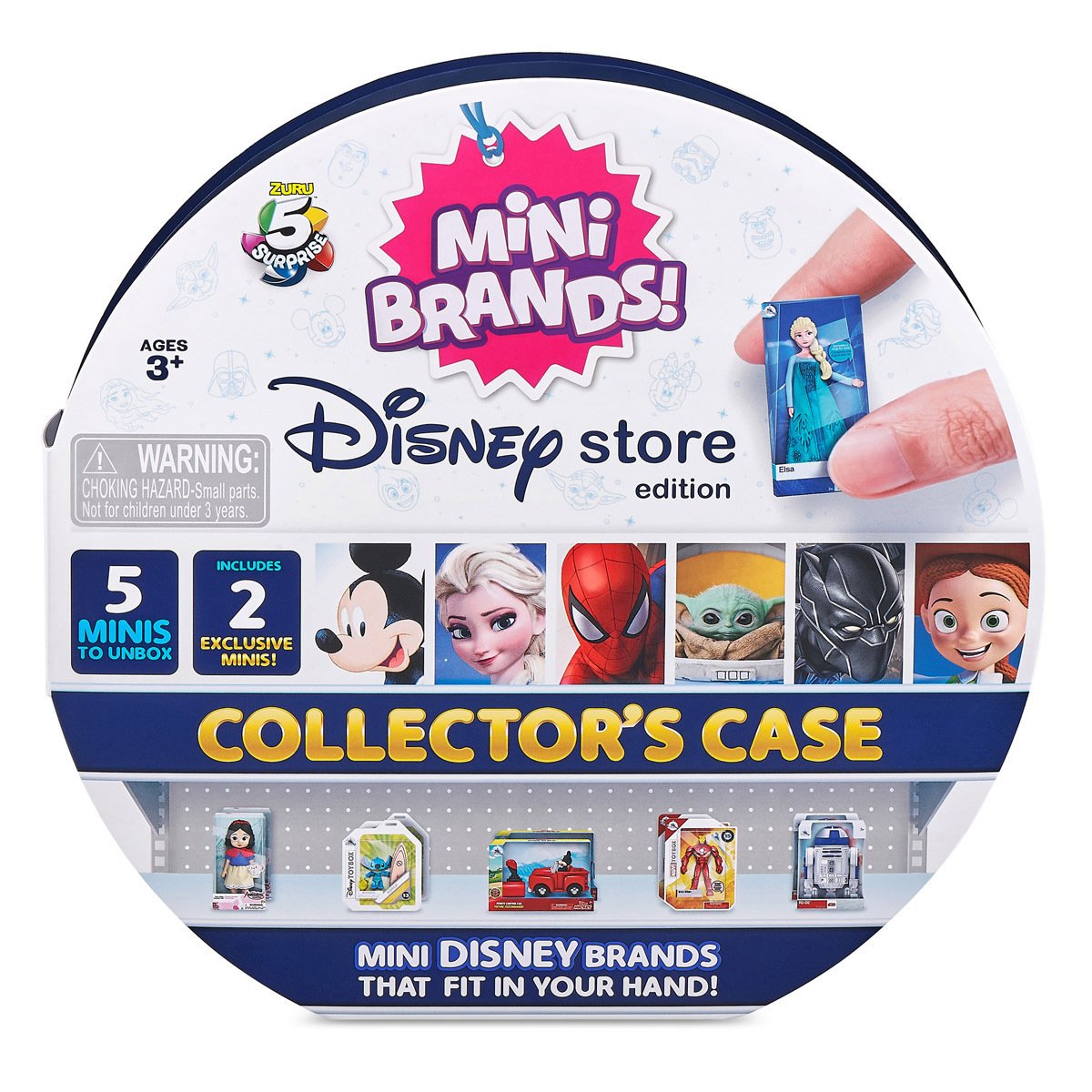 zuru 5 surprise mini disney brands collectors case with 5 minis