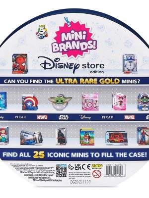 zuru 5 surprise mini disney brands collectors case with 5 minis