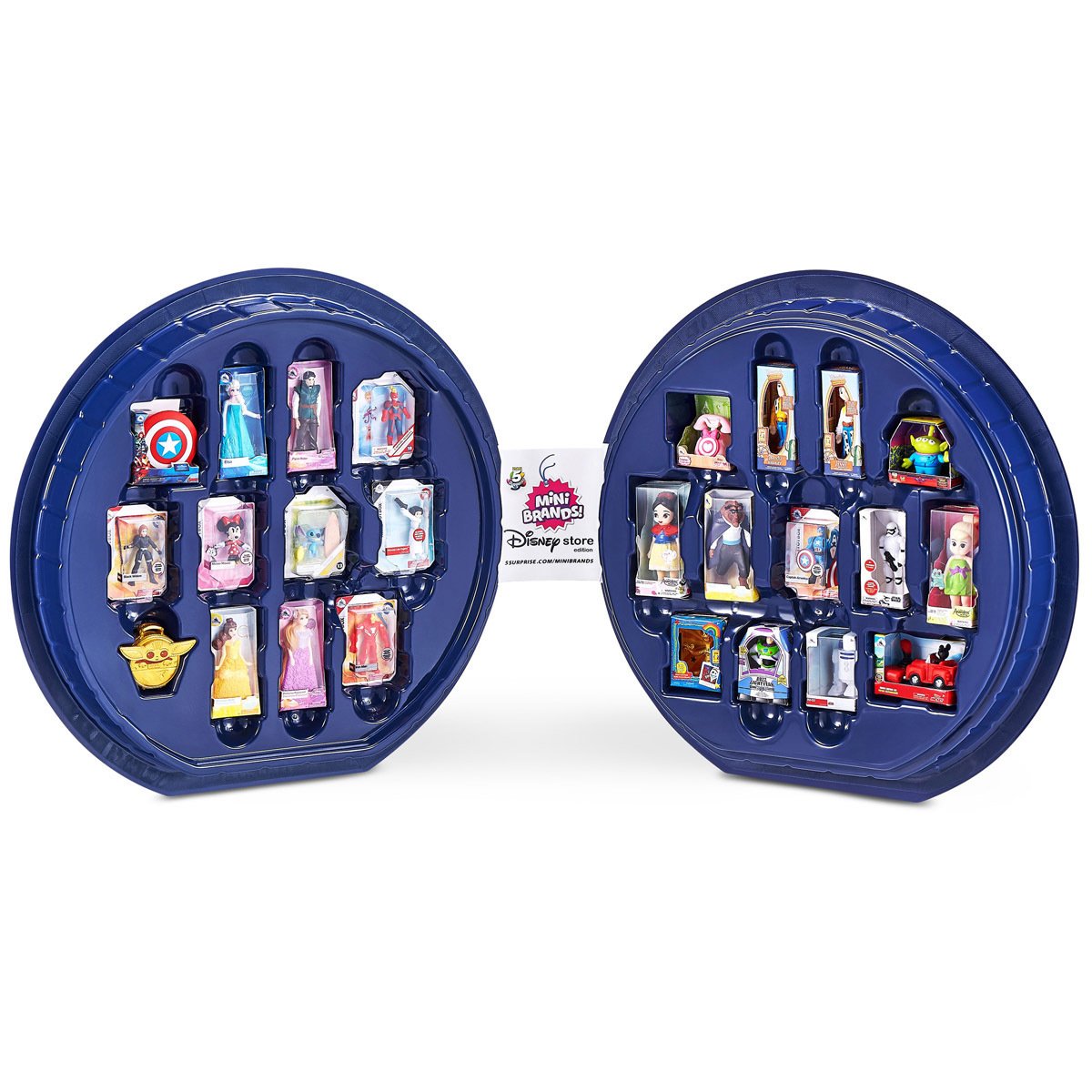 zuru 5 surprise mini disney brands collectors case with 5 minis
