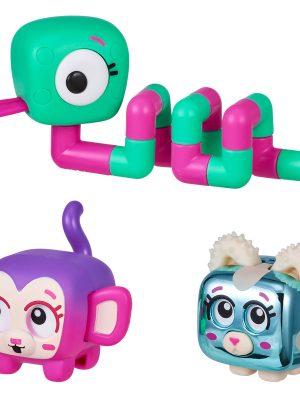 little live pets squirkies metallic clickety cat 3 packs