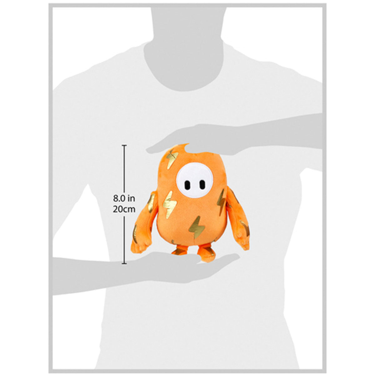 fall guys 20cm collectable plush lightning