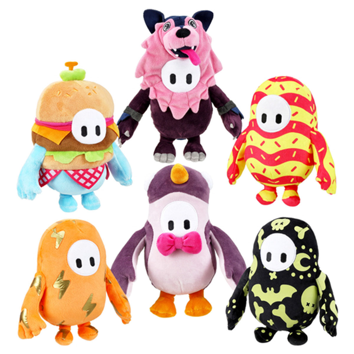 fall guys 20cm collectable plush lightning