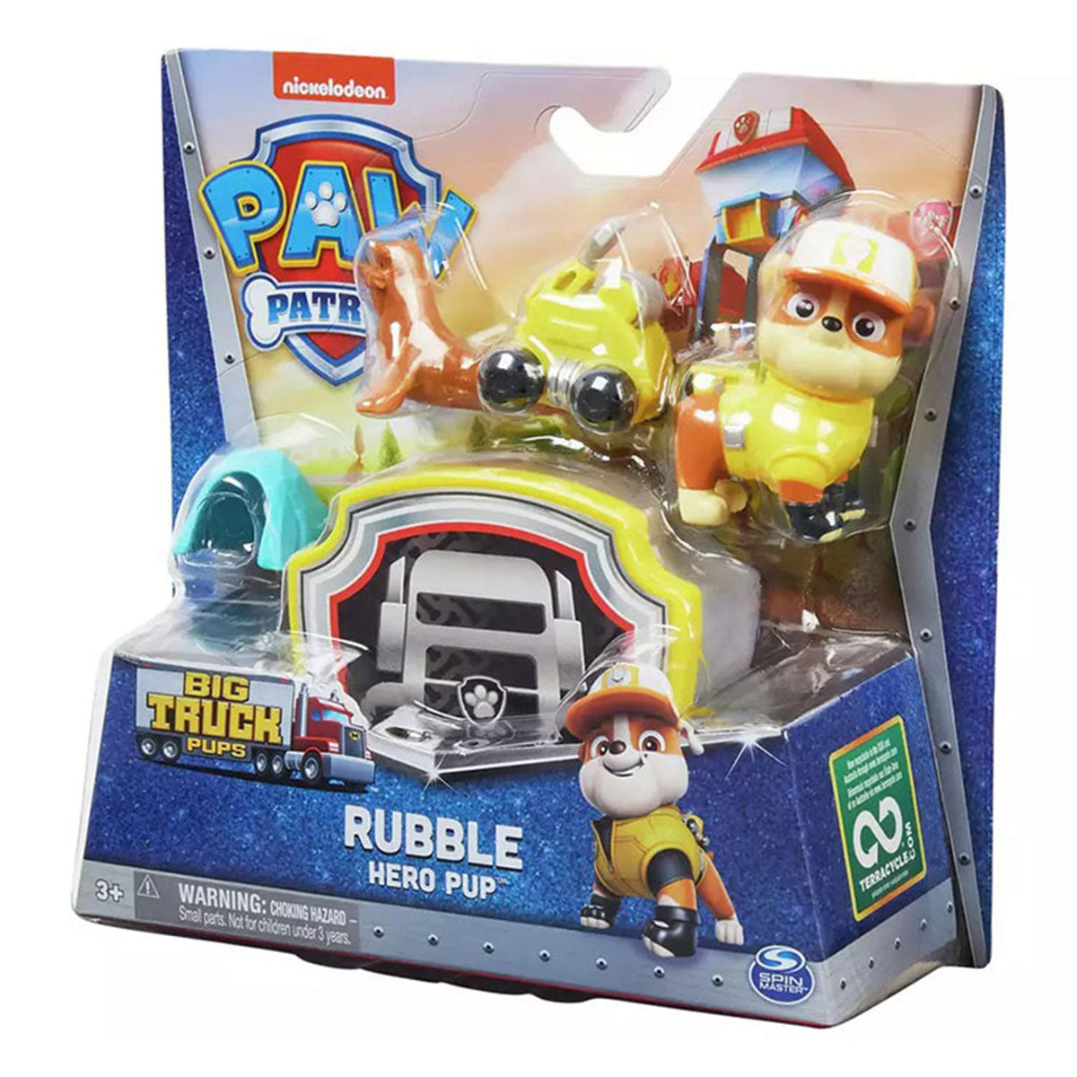 paw patrol big truck pups hero pup figure rubble