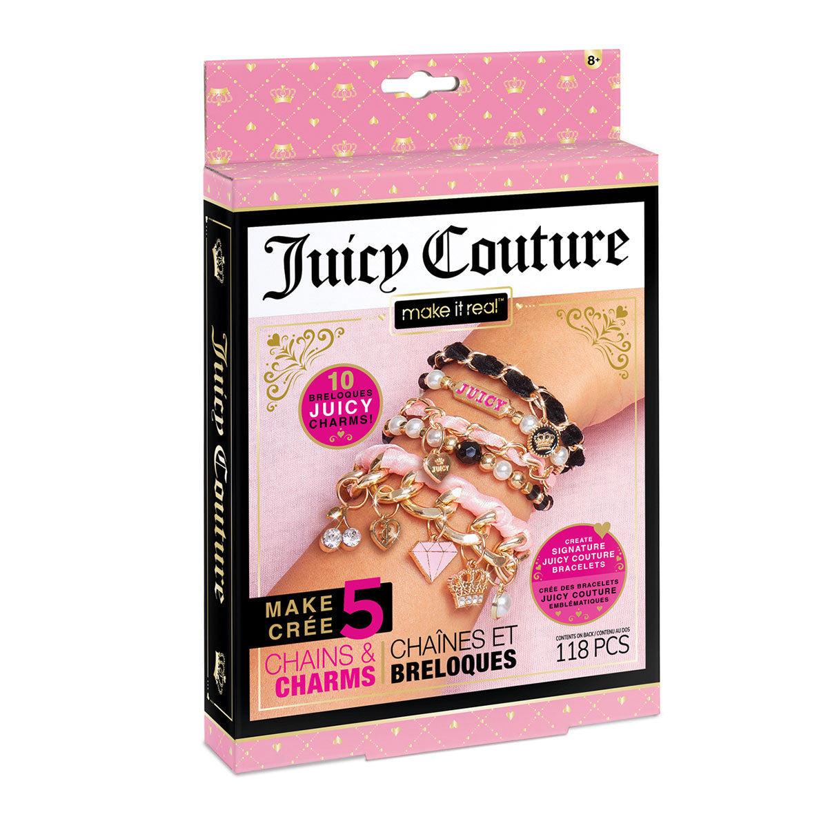 make it real juicy couture mini chains and charms craft set