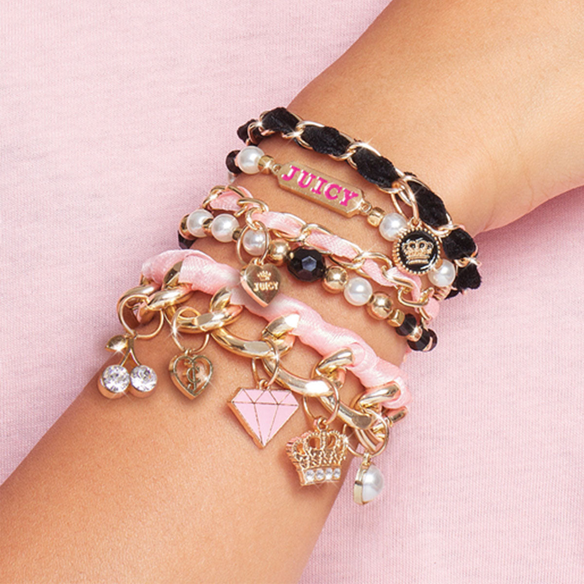 make it real juicy couture mini chains and charms craft set